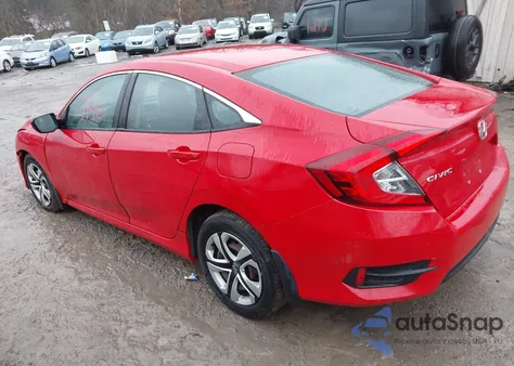 2016 Honda Civic Lx from USA, damaged, VIN 2HGFC2F5XGH513893